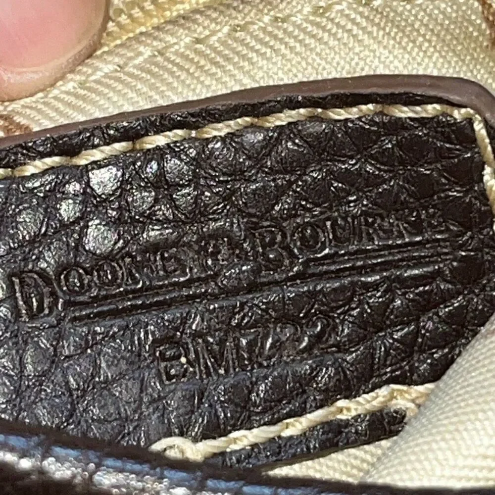 Dooney & Bourke Leather and Jacquard Crossbody Bag
